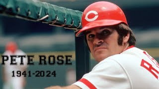 A tribute to the man called Charlie Hustle MLB’s Hit King 👑 Pete Rose [upl. by Tita]