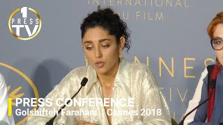 Golshifteh Farahani quotthey didnt want to be killed by a womanquot [upl. by Eibob]