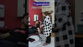 Trypanophobia fear of injection shortsyoutube [upl. by Haakon]