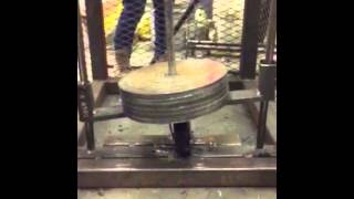 Polyo vs Phenolic Wheel Test Impact Plastics 012815 [upl. by Stoll151]