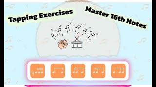 Master 16th Note Rhythms  60 BPM  All Patterns  3 [upl. by Riella]