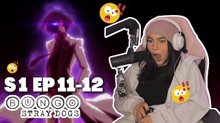 PORT MAFIA LEADER IS SEGGSY│BUNGO STRAY DOGS S1 EP 1112 REACTION [upl. by Arymas]