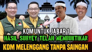 Kang Dedi Mulyadi calon paling kuat untuk menduduki posisi jabar 1 [upl. by Esme737]