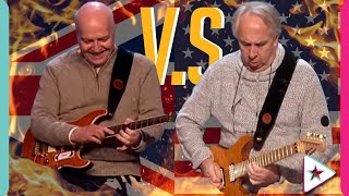 AMERICAS GOT TALENT VS BRITAINS GOT TALENT  Whos the Best Guitar Player [upl. by Aivatra]