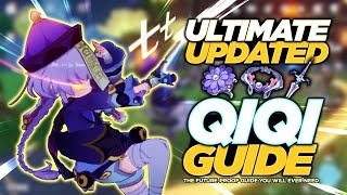 ULTIMATE UPDATED QIQI FUTURE PROOF GUIDE  Genshin Impact [upl. by Yllop]