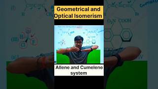 Allene and Cumelene system optical Isomerism chemistry ytshorts ytshort [upl. by Mccallion110]