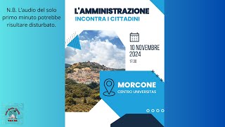 Lamministrazione incontra i cittadini  Registrazione integrale priva di commenti [upl. by Annaeerb]