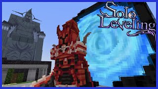 LEVELING GATES CLASSES MONARCHS amp MORE Minecraft Solo Leveling Mod Review [upl. by Carolynn]