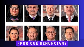 RENUNCIAN 8 MINISTROS DE LA SCJN SHEINBAUM LO HACEN PARA MANTENER PRIVILEGIOSS [upl. by Ottilie665]