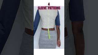 Sleeve patterns tutorial fashion patternmaking [upl. by Alegnad330]