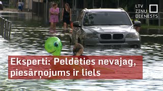 Eksperti Peldēties nevajag piesārņojums ir liels [upl. by Mackler]