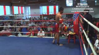 Boxe Pieds Poings Chey Kosal vs Slimane P 20121126mp4 [upl. by Nue]