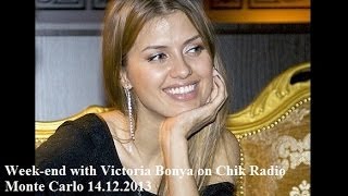 Weekend with Victoria Bonya on Chik Radio 14122013 [upl. by Sallyann484]