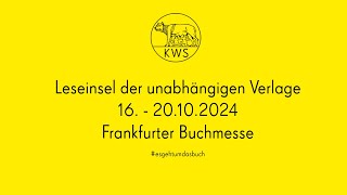 LESEINSEL der unabhängigen Verlage am 19 Oktober 2024 ab 1600 Uhr [upl. by Deeraf]