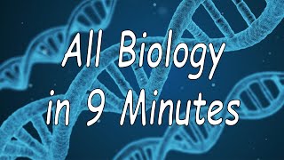 All of Biology in 9 minutes [upl. by Bedad]