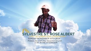 The Life Celebration Ceremony of Sylvestre St Rose Albert [upl. by Enawyd71]