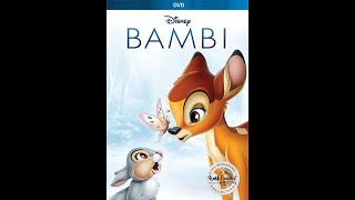 Opening to Bambi DVD 2017 [upl. by Shedd]