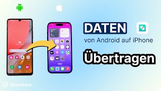 Daten von Android auf iPhone 15 übertragen  SO EINFACH 2024 [upl. by Ola]