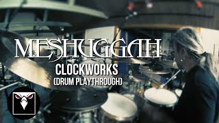 MESHUGGAH  Clockworks Drum Playthrough w Tomas Haake [upl. by Yhtomiht]