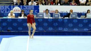 2010 Euros Ksenia Semenova RUS FX TF [upl. by Costanzia]