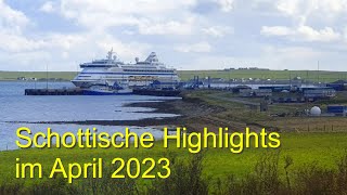 Schottische Highlights mit AIDAaura im April 2023 [upl. by Nahshun]