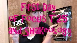 Focus T25 Beachbody Workout First Day Alpha Cardio [upl. by Aliban]