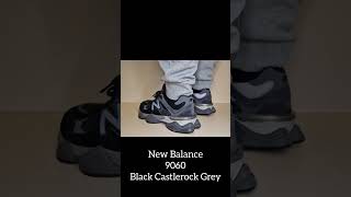 THE BEST NEW BALANCE NEW BALANCE 9060 BLACK CASTLEROCK GREY newbalance newbalance9060 sneaker [upl. by Leahcimrej]