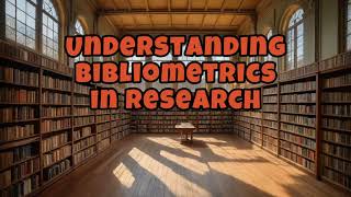 Understanding Bibliometrics  Bibliometrics in Research  Bibliometrics study in LIS [upl. by Irmine636]