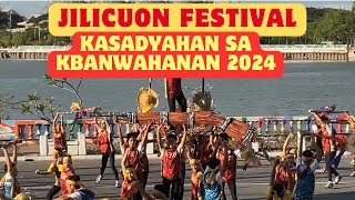 Jilicuon festival of New Lucena Iloilo kasadyahan sa kabanwahanan opening salvo 2024 [upl. by Anneuq]