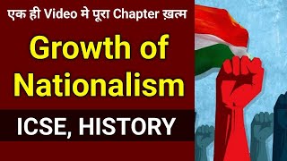 Growth of Nationalism  ICSE HISTORY  Factors Promoting the Growth of Nationalism  English For All [upl. by Mannes]