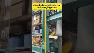 The process of galvanizing production shows the whole process in detailshorts [upl. by Afira549]