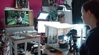 Behind the scenes of my stop motion animation quotTo fit inquot [upl. by Obola825]