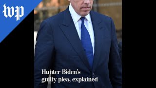 Hunter Bidens guilty plea explained [upl. by Inama]