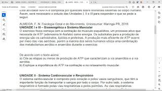 a Cite as etapas ou meios de produção de ATP que caracterizam a via anaeróbia e a via aeróbia [upl. by Town884]