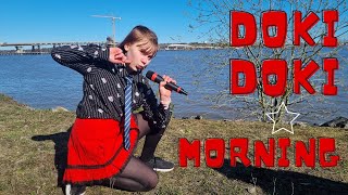 BABYMETAL Doki Doki Morning Dance cover Sumetal ver mirroredpeilattu  Ailuukin tantsut [upl. by Nerine]