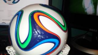 Adidas Brazuca Mini Matchball Soccer Ball Review [upl. by Erreipnaej53]