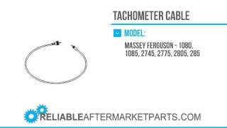 2351 522879M95 Massey Ferguson Tachometer Cable 2745 2775 [upl. by Zanlog614]