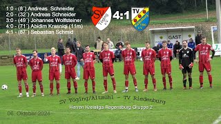 SV TögingAltmühl – TV Riedenburg 41  Herren Kreisliga Regensburg Gruppe 2 [upl. by Mosley267]