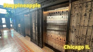 Very Nice  ThyssenKrupp Traction elevator at Staypineapple Iconic Hotel in Chicago IL [upl. by Manville]