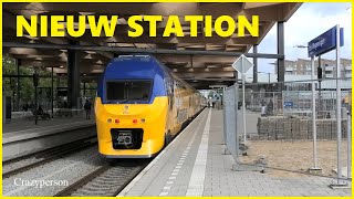 Treinen en NIEUW Station EdeWageningen op 17 April 2024 [upl. by Worsham]