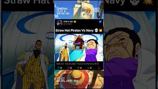 Straw Hat Pirates Vs Navy 💀💥 [upl. by Anni]