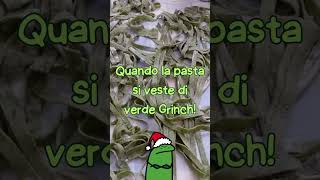 Spinaci  pasta  amore a primo assaggio💚 shortsfood primopiatto spinaci ricettefacili grinch [upl. by Eliott]