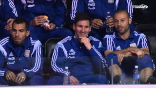 Lionel Messi and Argentina Attend Wizards Game in DC [upl. by Aileen]