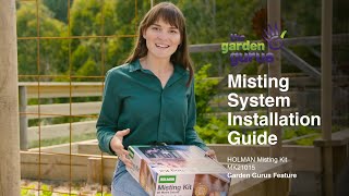 How to install a Holman Misting System with The Garden Gurus [upl. by Enneire]