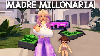 ME CONVERTÍ EN MADRE MULTIMILLONARIA EN BERRY AVENUE ROBLOX 🤑 [upl. by Ailev683]