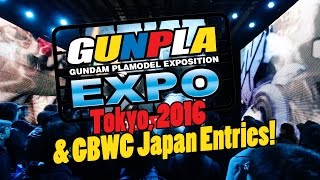 883  Gunpla Expo Winter 2016 amp GBWC Japan Entries The Complete Experience [upl. by Lehcsreh]