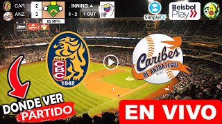 Leones vs Caribes EN VIVO donde ver y a que hora juega Leones del Caracas vs Caribes de Anzoátegui [upl. by Joly]