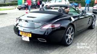 Mercedesbenz SLS AMG Roadster Engine Start up and Acceleration Sound 1080p Full HD [upl. by Annahvas557]