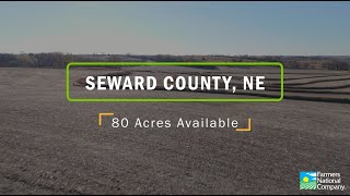 Land For Sale  80  Acres Seward County Nebraska [upl. by Ireland573]