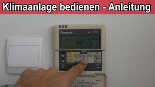 Klimaanlage im Hotel einstellen – Klimaanlage im Hotelzimmer bedienen – Anleitung  Tutorial [upl. by Gellman]